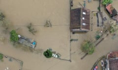 Flooding on the River Severn in February