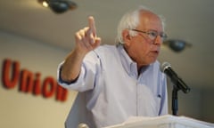 Senator Bernie Sanders described the trade deal as ‘a race to the bottom’.