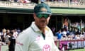 David Warner sports one of his baggy greens as he walks on to the field in the Test against Pakistan at the SCG.David Warner of Australia walks on the field for his last test match during Day 4 of the third test match between Australia and Pakistan at the Sydney Cricket Ground on January 06, 2024 in Sydney, Australia.
Australia v Pakistan, Sydney Cricket Ground, Sydney, NSW, Australia - 06 Jan 2024