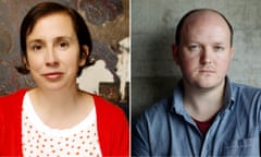 Playwrights Abi Morgan and Mike Bartlett