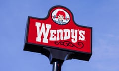 a Wendy's sign