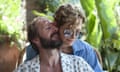 Exquisite unease ... A Bigger Splash with Ralph Fiennes and Tilda Swinton.