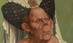 An Old Woman (‘The Ugly Duchess’), c1513, by Quentin Massys.