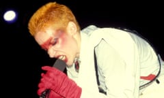 Annie Lennox of the Eurythmics performs at the Palace in Hollywood, California, in 1983