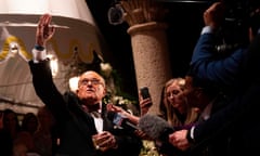 Rudy Giuliani at Mar-a-Lago