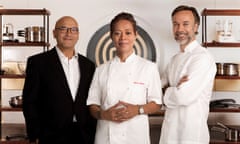 MasterChef: The Professionals ... Gregg Wallace, Monica Galetti and Marcus Wareing.