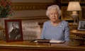 The Queen speaks to the nation
