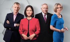 Jeremy Vine, Mishal Husain, David Dimbleby and Emily Maitlis.