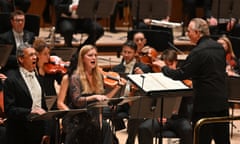 Roderick Williams and Lucy Crowe with the London Philharmonic Orchestra and Choir conducted by Mark Elder in the UK premiere of James MacMillan’s Christmas Oratorio.Roderick Williams: baritone) in the Royal Festival Hall on Saturday 4 December.
Photo by Mark Allan