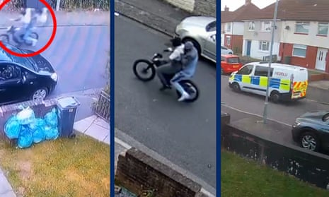 Mapping out the Cardiff e-bike police chase through CCTV – video timeline