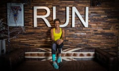 Dame Kelly Holmes - ready to run