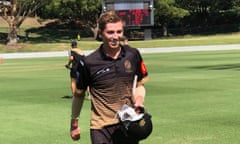 Zak Crawley scores the fastest century in Premier Cricket for Sydney.