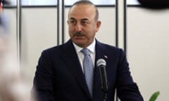 Turkish foreign minister Mevlüt Çavuşoğlu