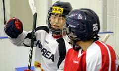 Unified Korean ice hockey team