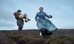 ‘Eerie, remarkable’ … Kíla Lord Cassidy, Tom Burke and Florence Pugh in The Wonder