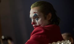 Disturbing and specific ... Joaquin Phoenix in Joker.