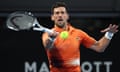 Novak Djokovic defeats Daniil Medvedev 6-3, 6-4 in their semi-final at the 2023 Adelaide International.