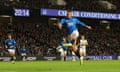 Cyriel Dessers scores Rangers’ first goal against St Johnstone