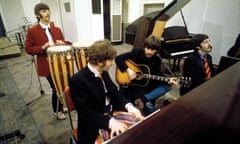The Beatles at Abbey Road in 1967.