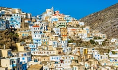 Olympos village on Karpathos, Greece