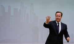 David Cameron at the Lee Kuan Yew School of Public Policy in Singapore