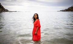 Zoya Patel at the beach