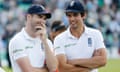 Alastair Cook and Jimmy Anderson