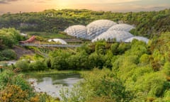 The Eden Project in Cornwall, England