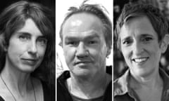 Mireille Juchau (left), Tony Birch (middle) and Charlotte Wood (right) are among the nine nominees for the 2016 Miles Franlin literary award.