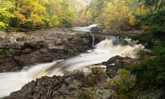 Linn of Tummel waterfall