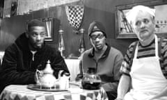 Gza, Rza and Bill Murray in Coffee and Cigarettes.