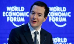 Osborne Britain's Chancellor of the Exchequer attends the session "The Global Economic Outlook" during the annual meeting of the World Economic Forum in Davos<br>George Osborne, Britain's Chancellor of the Exchequer attends the session "The Global Economic Outlook" during the annual meeting of the World Economic Forum (WEF) in Davos, Switzerland January 23, 2016. REUTERS/Ruben Sprich