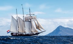 Oosterschelde, a traditional three-masted Dutch schooner