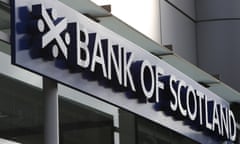 Bank of Scotland sign