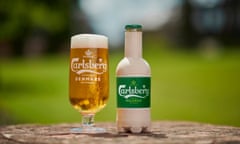 Carlsberg’s fibre beer bottle
