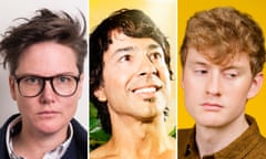 Hannah Gadsby, Arj Barker and James Acaster