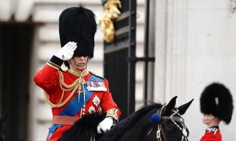 Trooping the Colour: King Charles leads parade on horseback – video