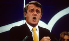 BRIAN MULRONEY CAMPAIGNING DURING CANADIAN GENERAL ELECTION IN QUEBEC, CANADA - 1984<br>Mandatory Credit: Photo by Sipa/REX/Shutterstock (110839a) BRIAN MULRONEY BRIAN MULRONEY CAMPAIGNING DURING CANADIAN GENERAL ELECTION IN QUEBEC, CANADA - 1984