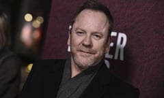The clock’s ticking, get those questions in … Kiefer Sutherland in December 2021, in LA.