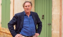 Adrian Dunbar at Beckett’s house in Roussillon