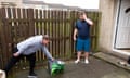 Community food delivery in Scotland in March, during the UK national lockdown. 