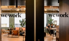 WeWork on Friday combined 40 of its shares into one to keep its stock price above $1 and avoid being delisted form the New York stock exchange.