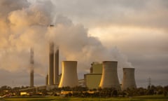 A general view of the Loy Yang power plants in Traralgon, Australia