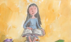 Quentin Blake illustration of Matilda