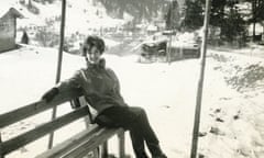Rose Tremain in Switzerland in 1960.