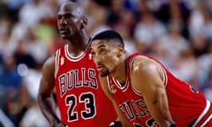 Michael Jordan and Scottie Pippen