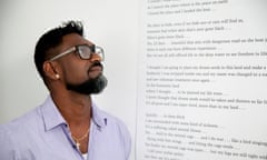 Ravi, a poet and former Nauru detainee