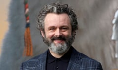 Back at the National … Michael Sheen. 