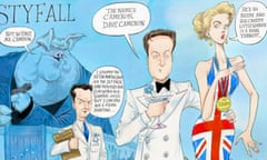 Chris Riddell on David Cameron and Olympic growth.