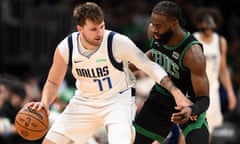 The Dallas Mavericks and Boston Celtics met in this year’s NBA finals